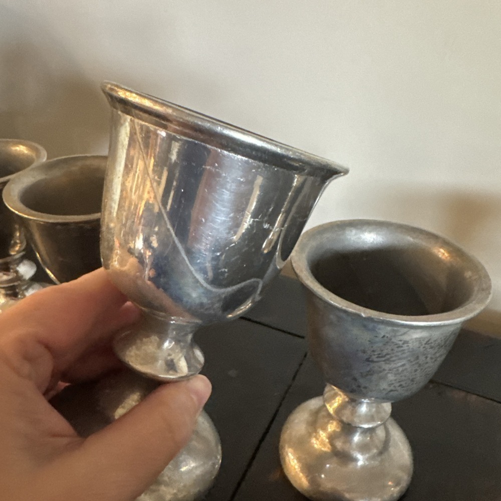 Wilton Armetale Pewter Plough Tavern Wine Water Goblet USA EUC - Picture 4 of 4